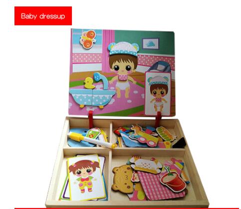 Montessori Magnetic Puzzle Box