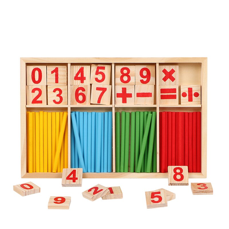 Wooden Montessori math toys | Early Education Fun
