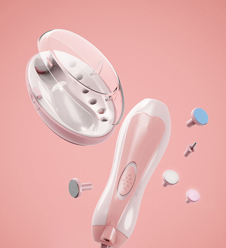 Baby Nail Polisher Kit - Multifunctional Infant Manicure Set