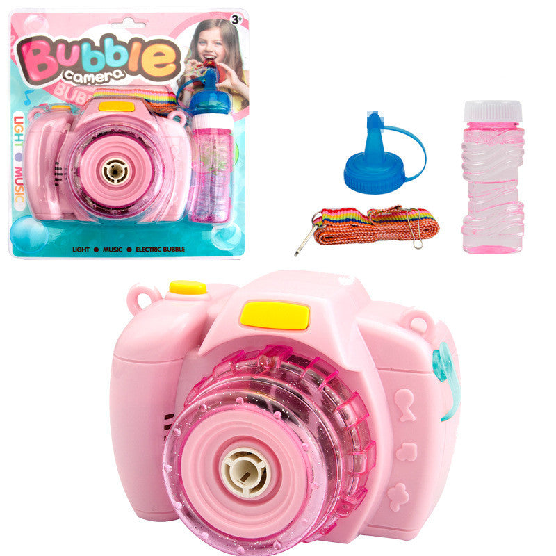 Camera Bubble Machine Toy