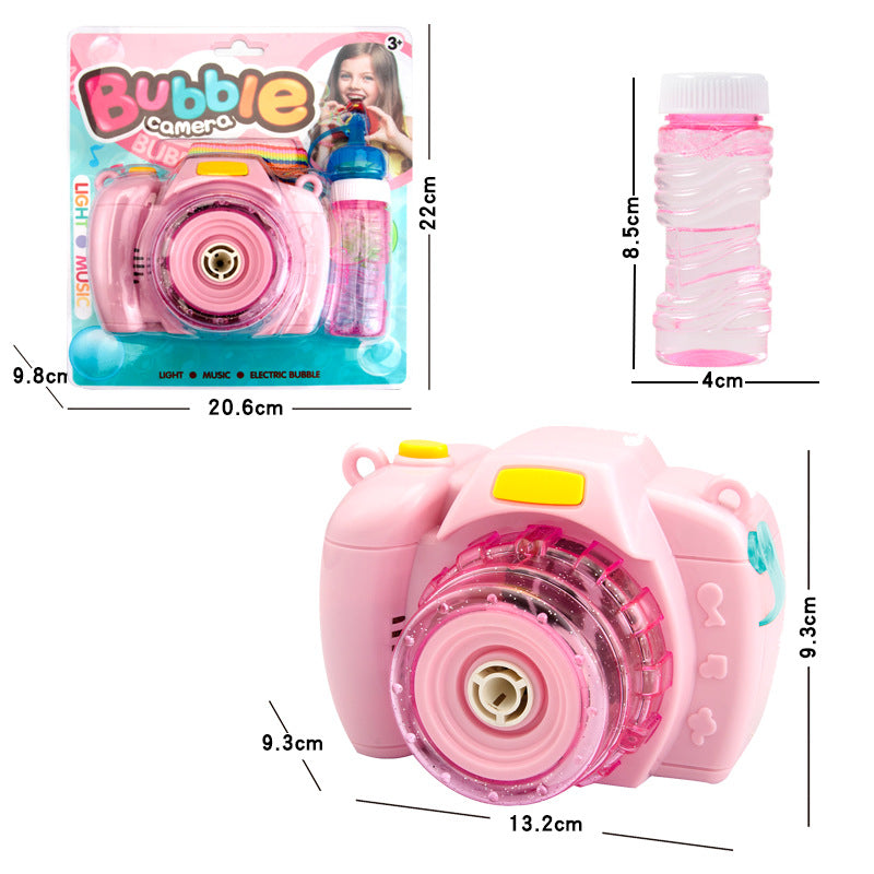 Camera Bubble Machine Toy