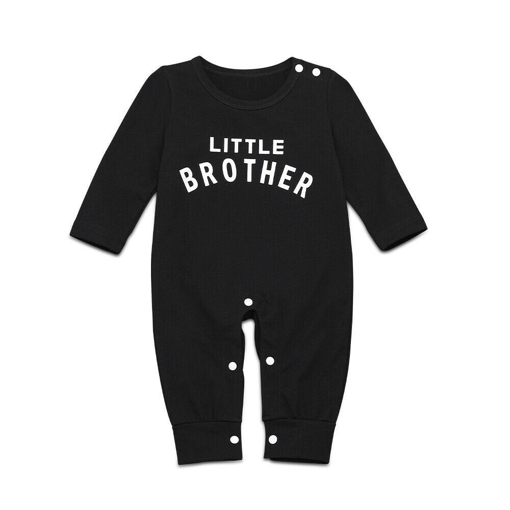 Newborn Alphabet Long Sleeved Romper | Casual Unisex Jumpsuit