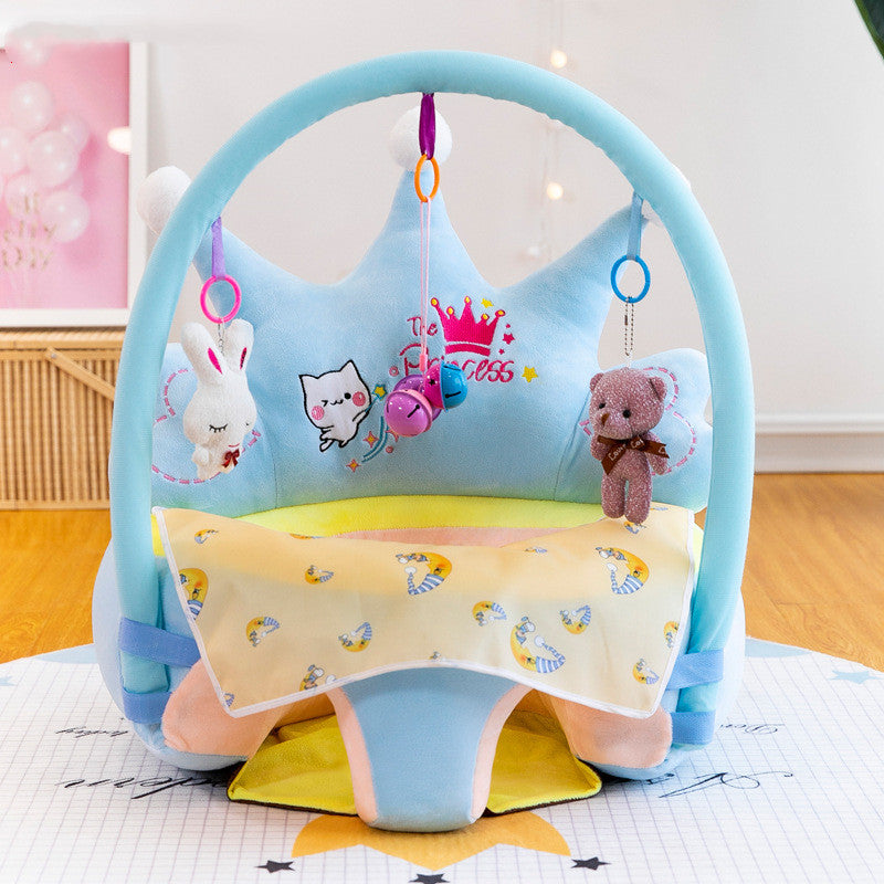 Baby Learning To Sit Chair - Sofa Support Seat, Washable Cover