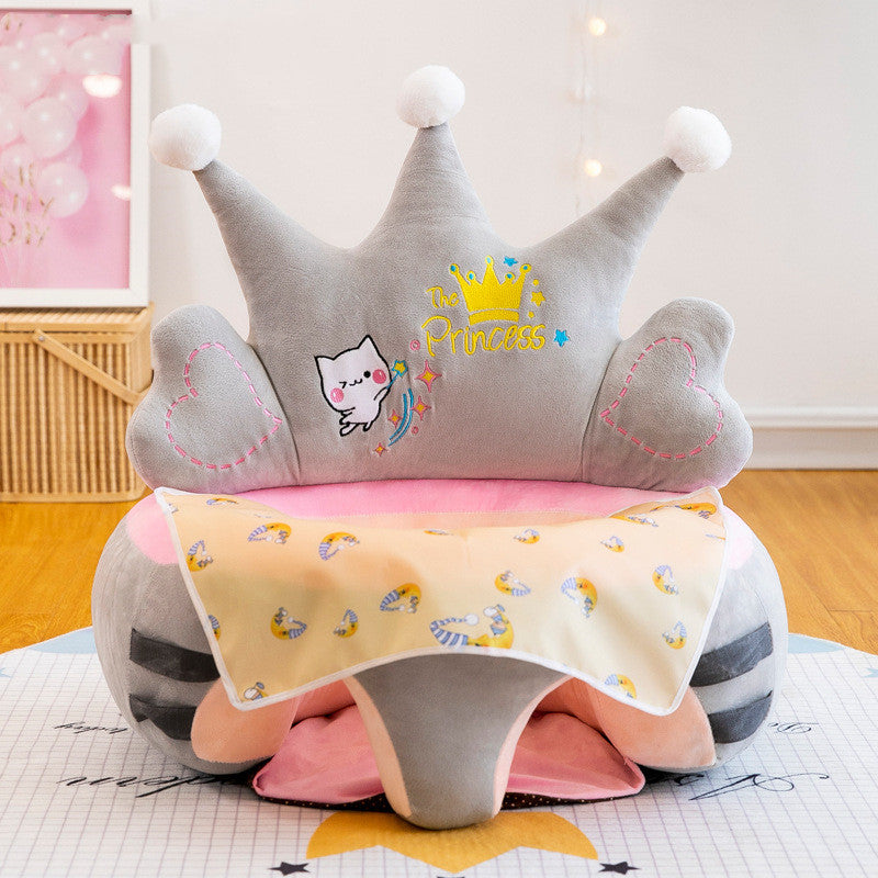 Baby Learning To Sit Chair - Sofa Support Seat, Washable Cover