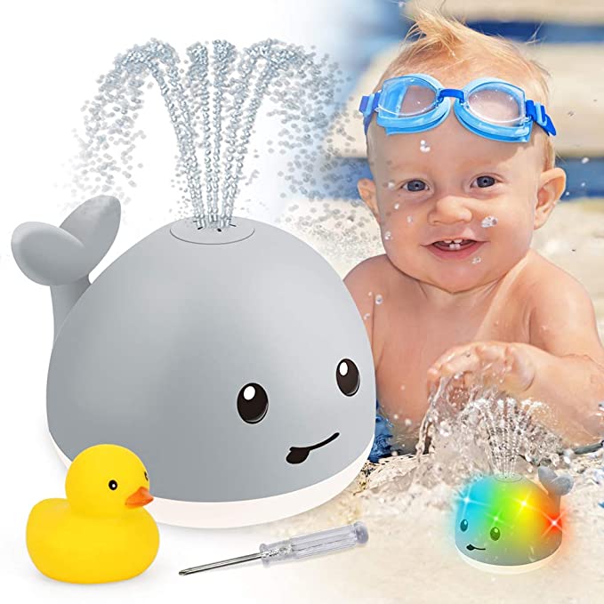 Whale Spraying Bath Toy
