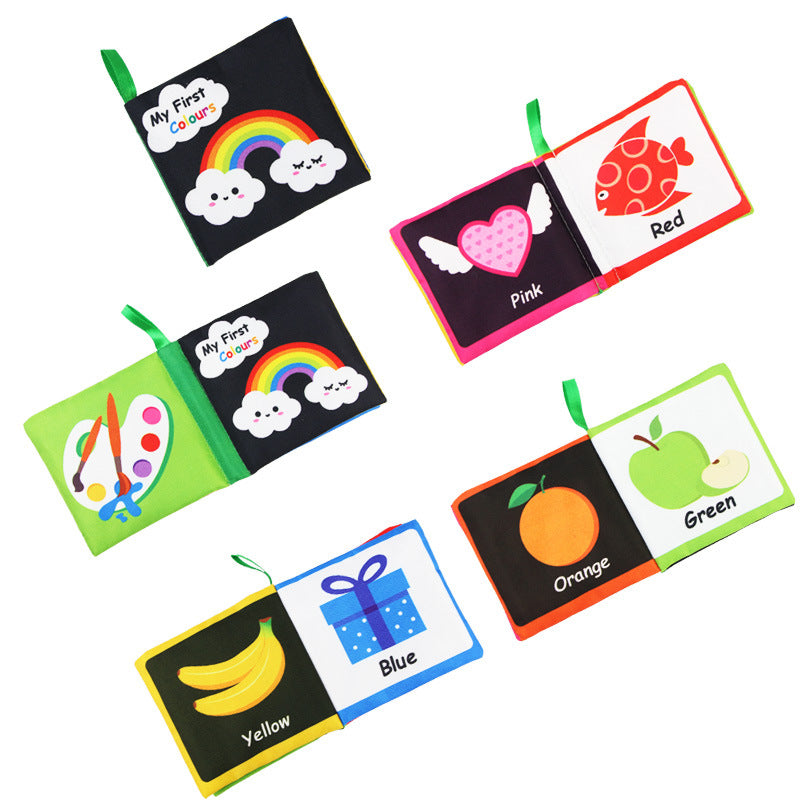 Black White Cloth Book - Baby Visual Sensory Toy