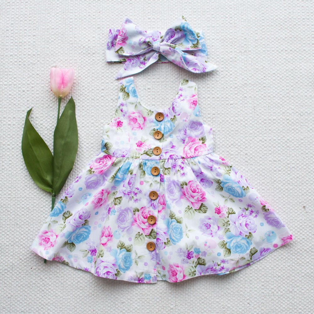 European Princess Dress for Girls | Formal American Style Party Skirt
