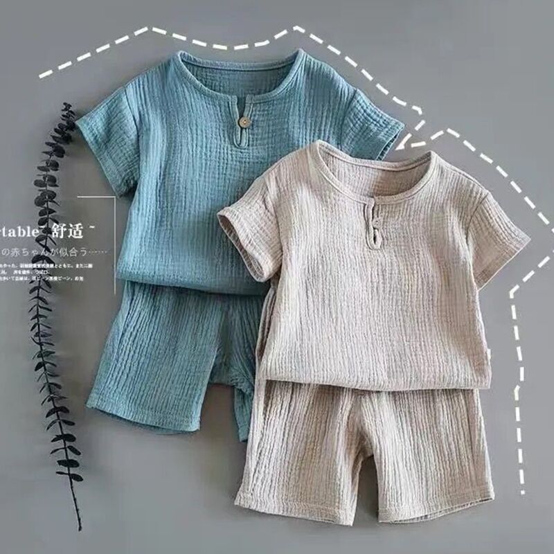 Baby Short Sleeved Summer Suit