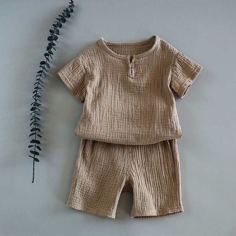 Baby Short Sleeved Summer Suit
