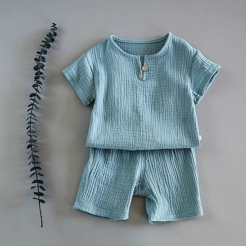Baby Short Sleeved Summer Suit