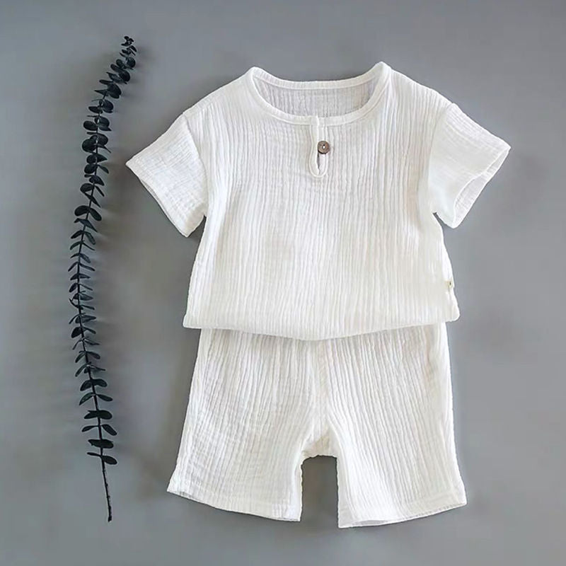 Baby Short Sleeved Summer Suit