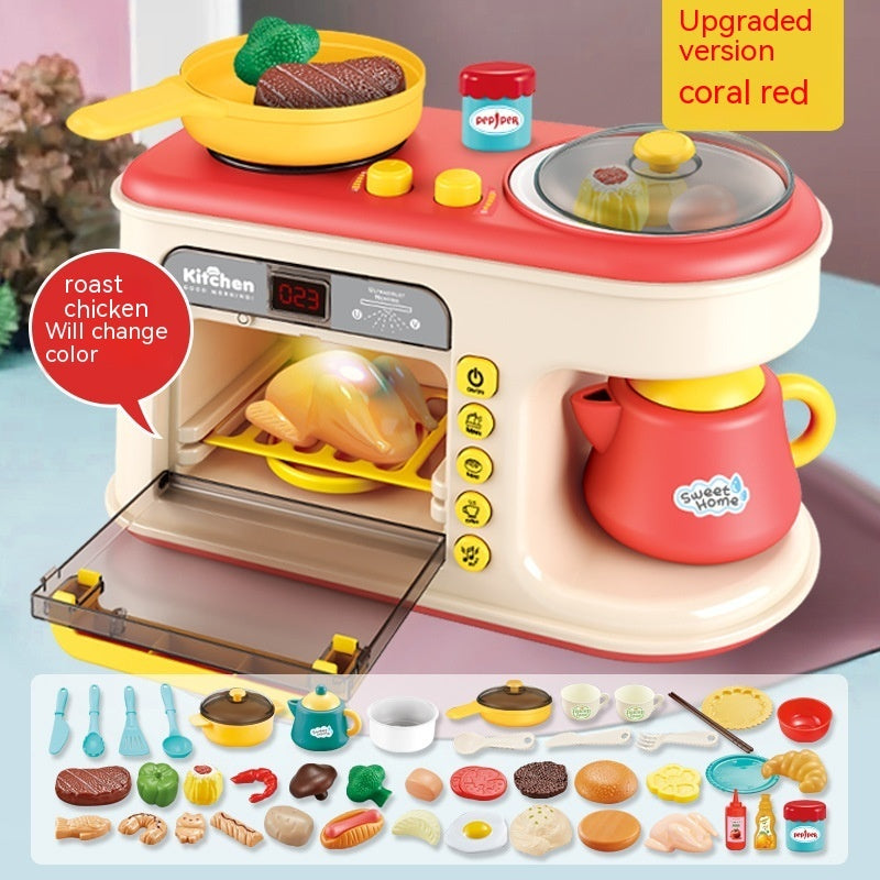 Play Kitchen Breakfast Machine Toy | Simulation Kids Appliance Set