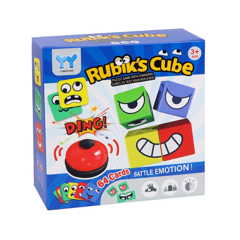 Face Changing Educational Building Blocks | Expression Puzzle Game