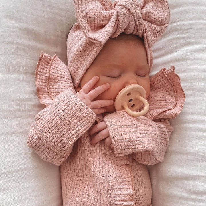 Infant Waffle Knit Jumpsuit
