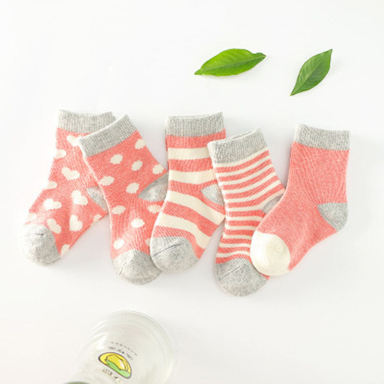 Cotton Tube Child Socks