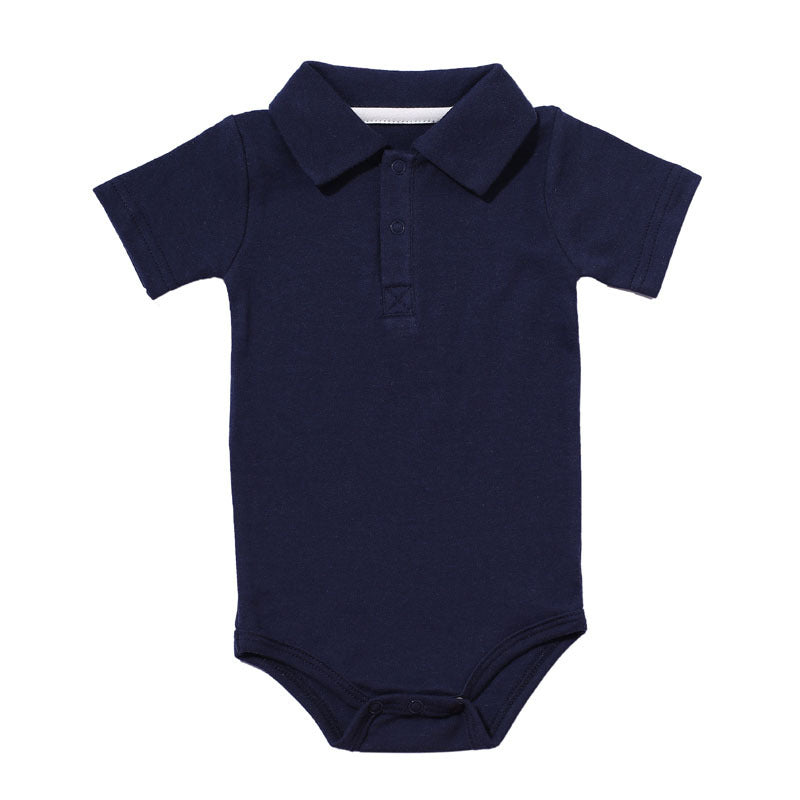 Lapel Collar Baby Onesie | Dressy Bodysuit & Romper