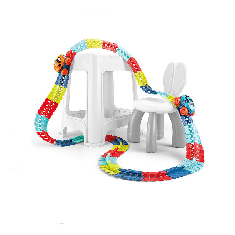 Flexible Assembly Track for Electric Car Lights | Bendable Race Car