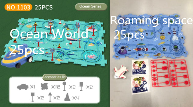 Electric Rail Car Toy