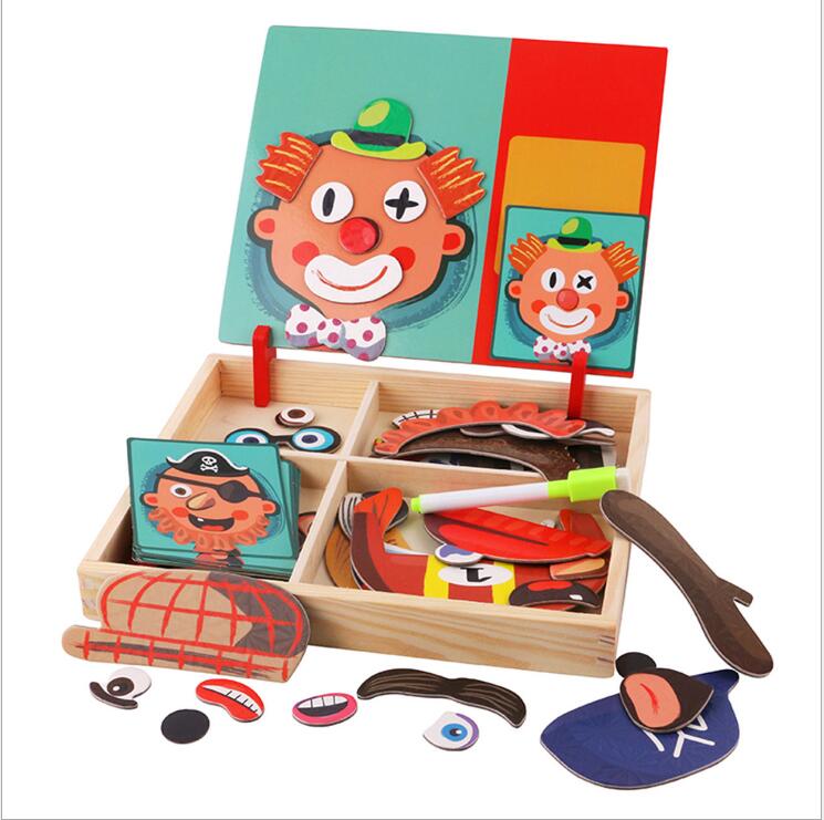 Montessori Magnetic Puzzle Box