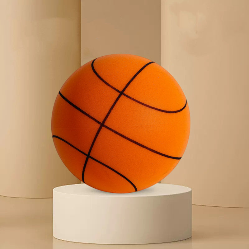 Silent Indoor Foam Basketball | Mute High-Bounce Sports Toy for Kids