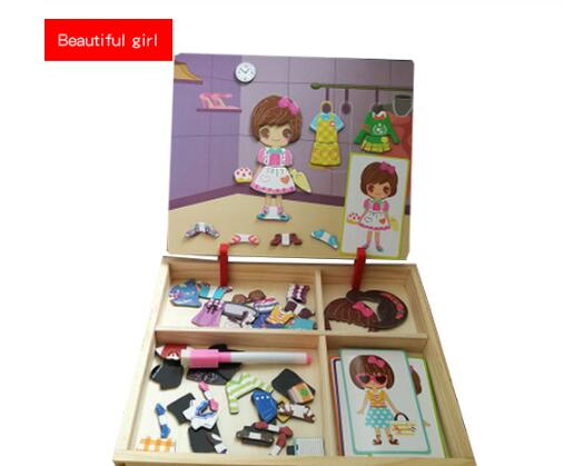 Montessori Magnetic Puzzle Box