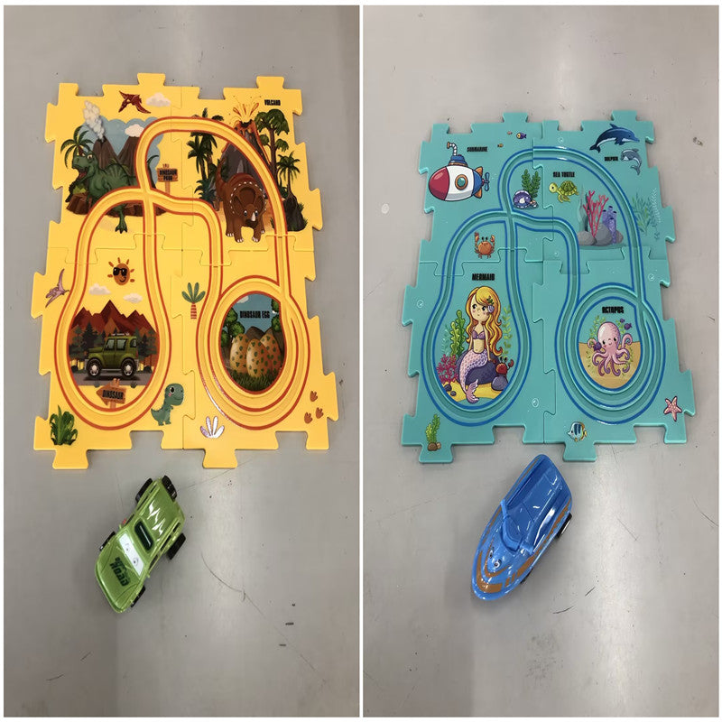 Electric Rail Car Toy