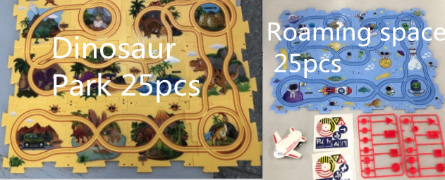 Electric Rail Car Toy