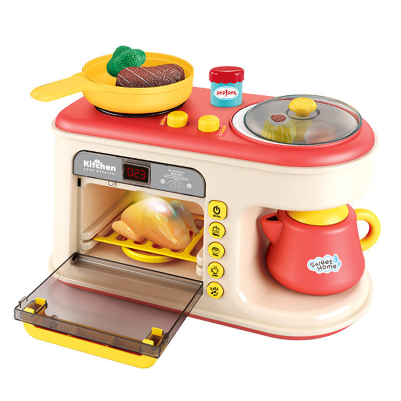 Play Kitchen Breakfast Machine Toy | Simulation Kids Appliance Set