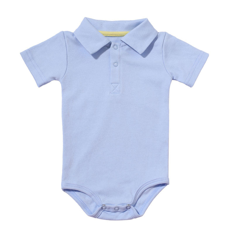 Lapel Collar Baby Onesie | Dressy Bodysuit & Romper