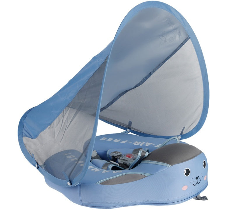 Anti-turning Swimming Ring - Children's Free Inflatable Lying Float