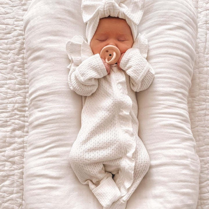 Infant Waffle Knit Jumpsuit